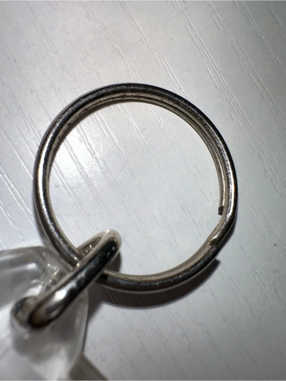 Vtg “What a Relationship” Cat & Bird Keychain